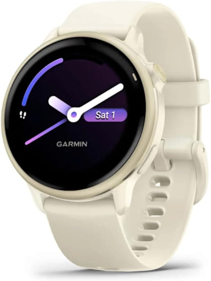 ساعت هوشمند Garmin طلایی قمری مدل Vivoactive 6 ساعت هوشمند Garmin طلایی قمری مدل Vivoactive 6