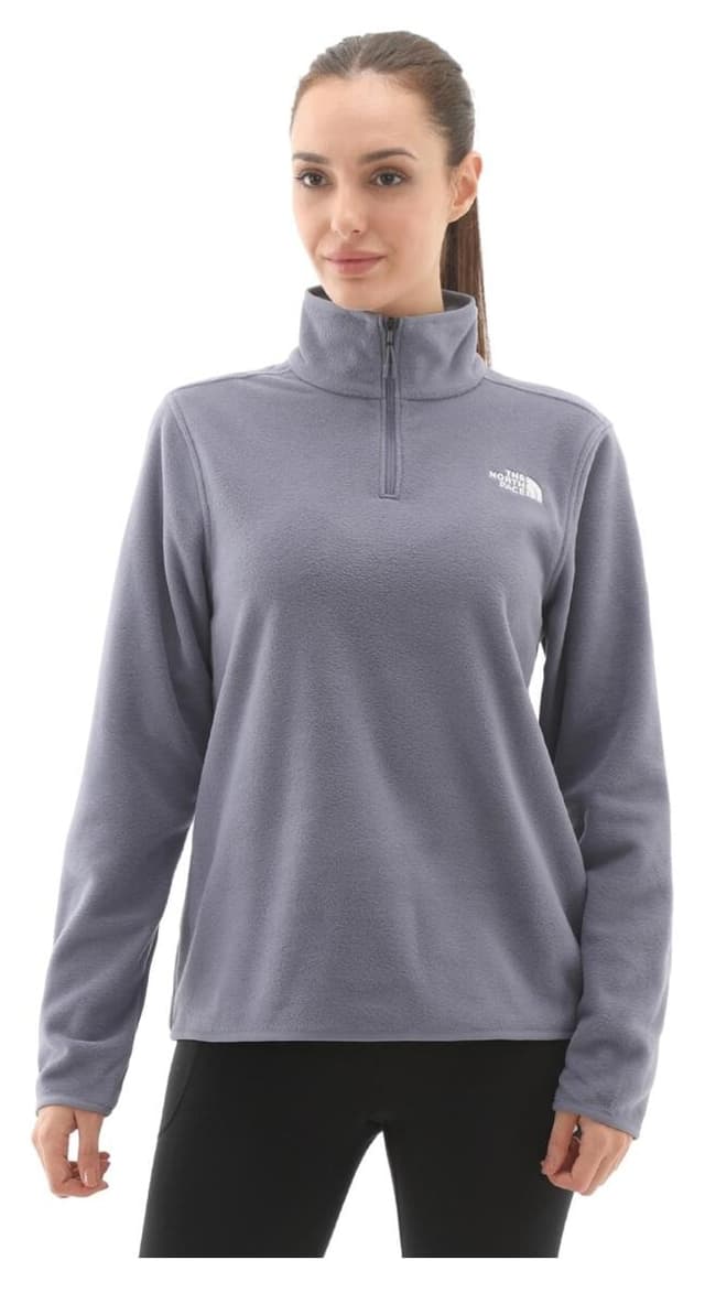 سویشرت زنانه The North Face Glacier فلیس 1/4 زیپ بنفش مدل F0A8D2JBTR1-R سویشرت زنانه The North Face Glacier فلیس 1/4 زیپ بنفش مدل F0A8D2JBTR1-R