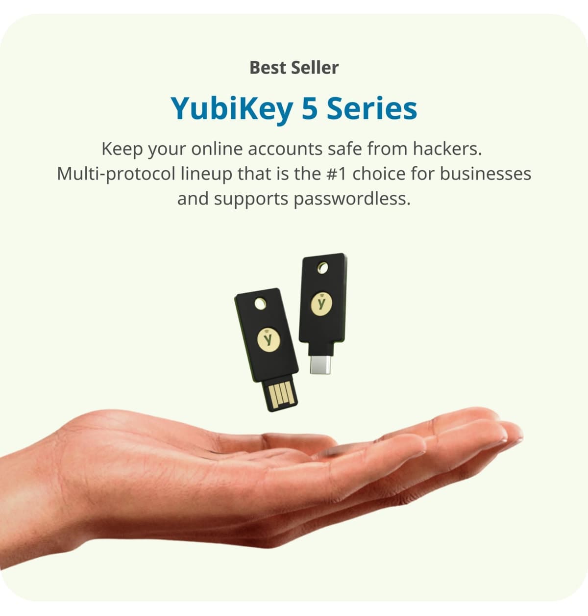 دستگاه احراز هویت دومرحلهای Yubico مدل YubiKey 5C NFC دستگاه احراز هویت دومرحلهای Yubico مدل YubiKey 5C NFC