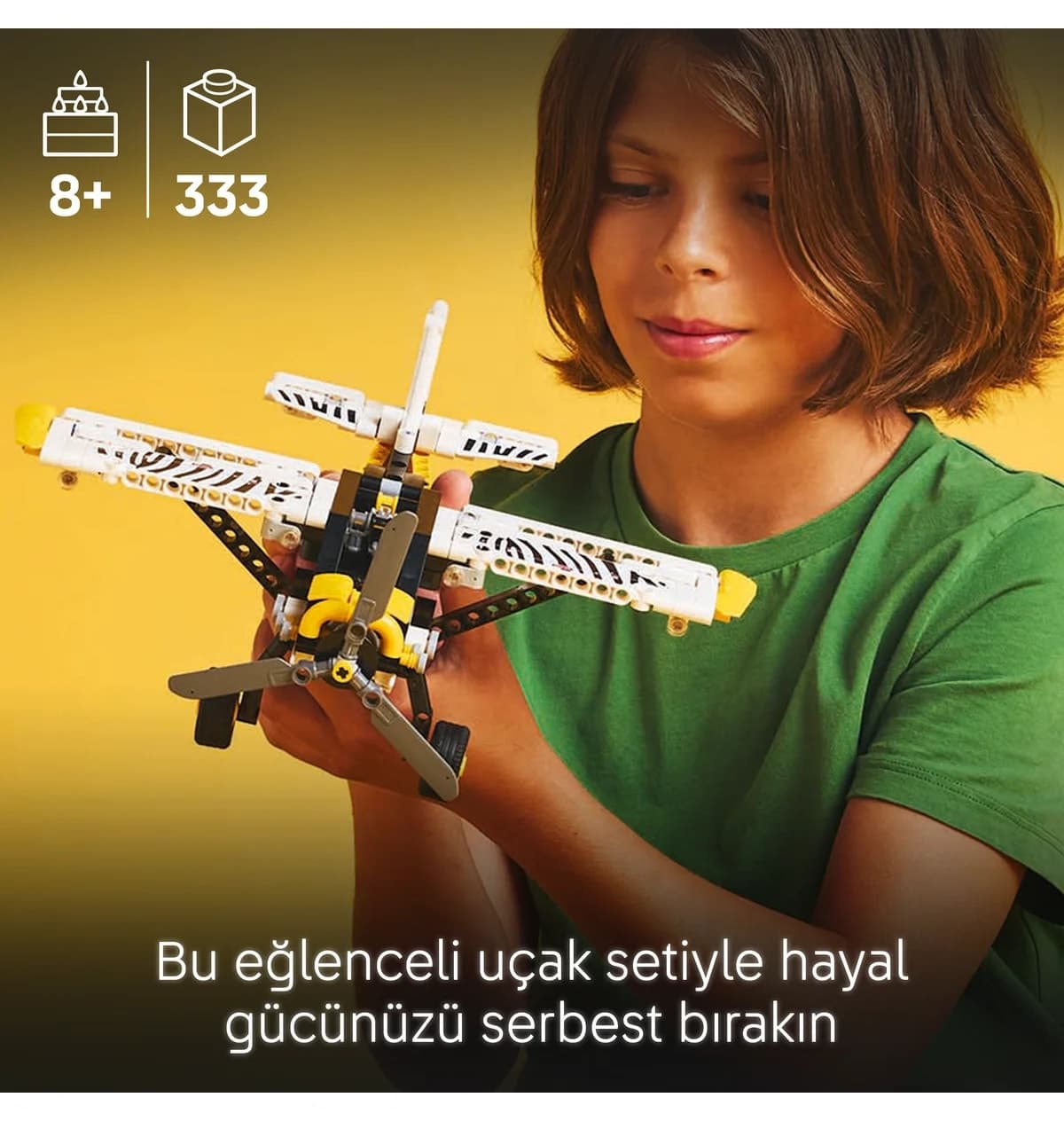 لگو Technic هواپیمای آفرودی مدل 42198 با 333 قطعه لگو Technic هواپیمای آفرودی مدل 42198 با 333 قطعه