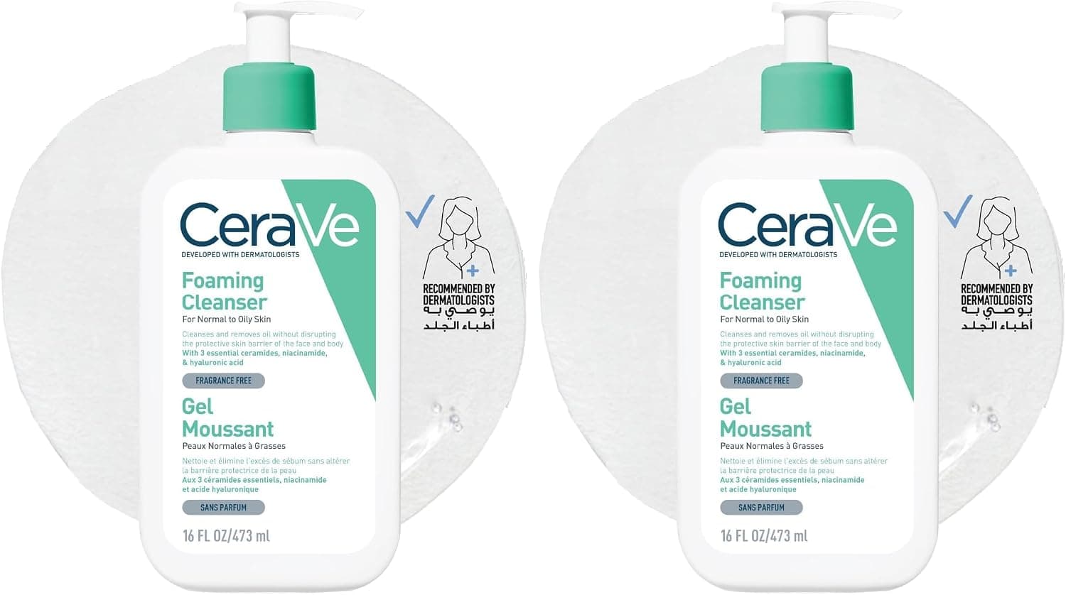 ژل شوینده CeraVe کفی برای پوست نرمال تا چرب با هیالورونیک اسید 473ml ژل شوینده CeraVe کفی برای پوست نرمال تا چرب با هیالورونیک اسید 473ml