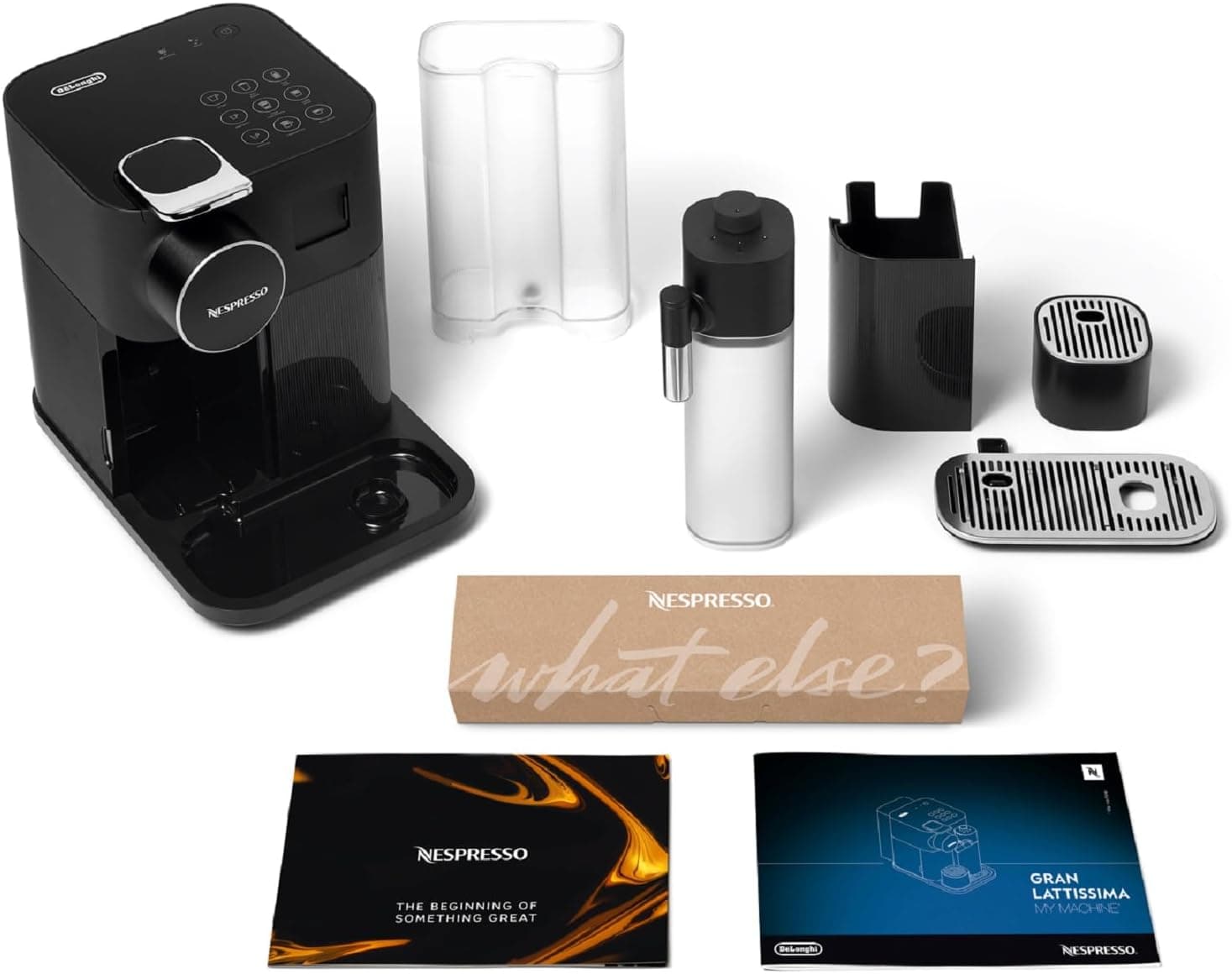 دستگاه اسپرسوساز کپسولی De'Longhi Nespresso Gran Lattissima مشکی مدل EN650.B دستگاه اسپرسوساز کپسولی De'Longhi Nespresso Gran Lattissima مشکی مدل EN650.B