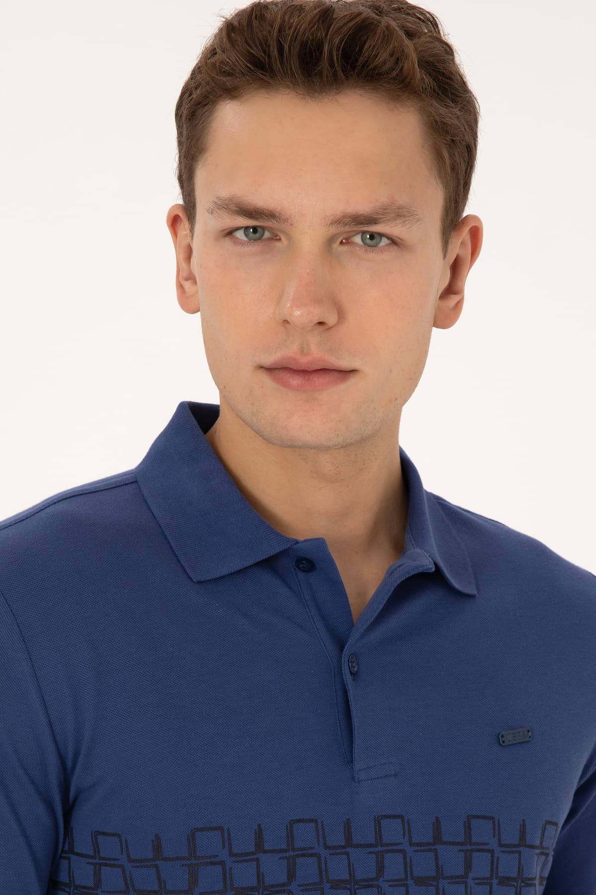 تیشرت مردانه U.S. Polo Assn. فیت معمولی یقه Polo نیلی مدل 50324789-VR028 تیشرت مردانه U.S. Polo Assn. فیت معمولی یقه Polo نیلی مدل 50324789-VR028