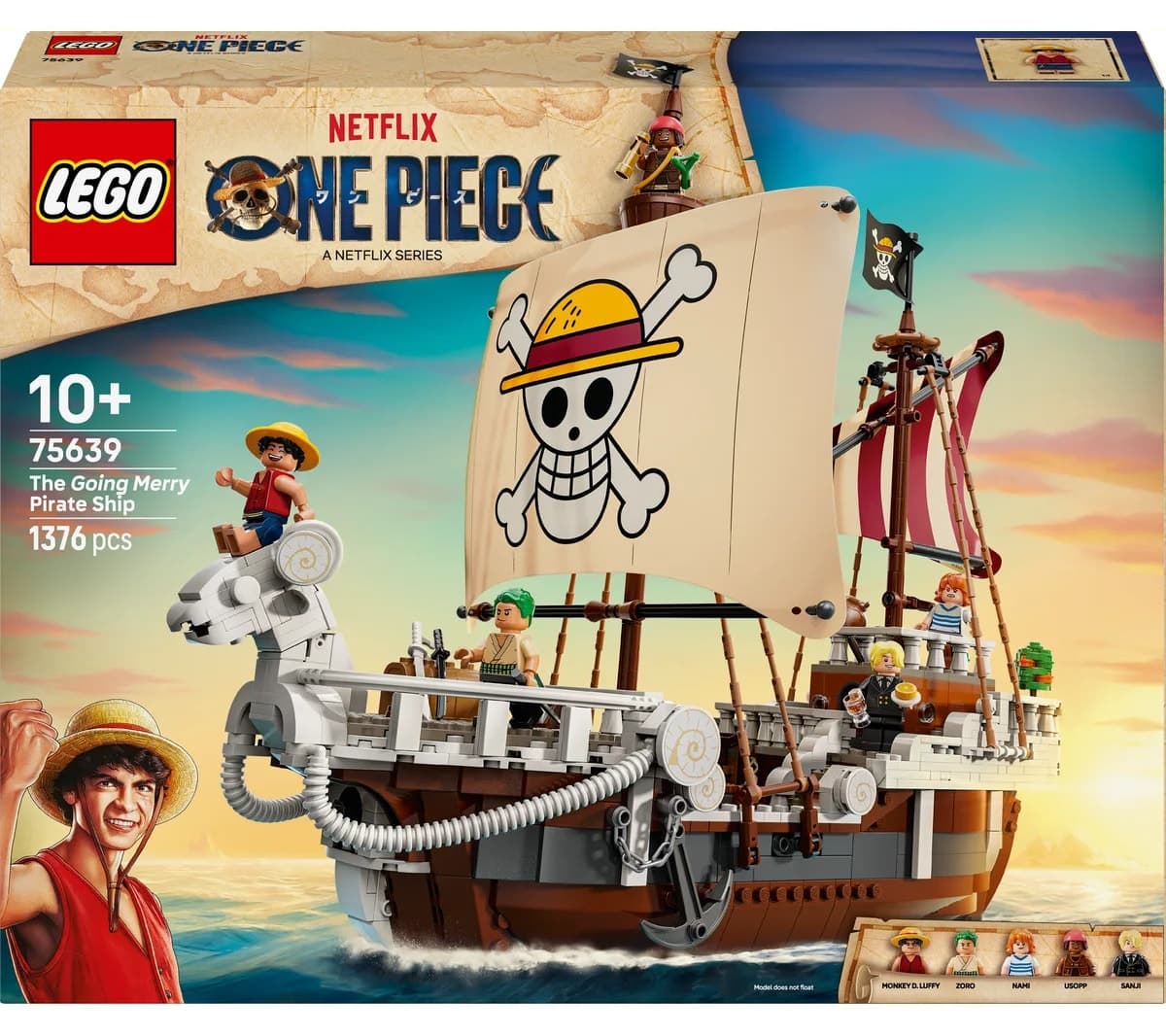 لگو ONE PIECE Going Merry مدل 75639 ۱۳۷۶ قطعه لگو ONE PIECE Going Merry مدل 75639 ۱۳۷۶ قطعه