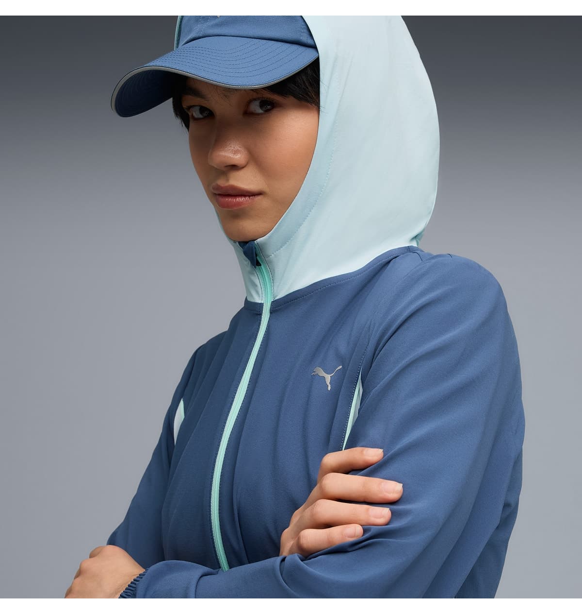 کاپشن دویدن زنانه Puma سرمهای Run Velocity Woven کاپشن دویدن زنانه Puma سرمهای Run Velocity Woven