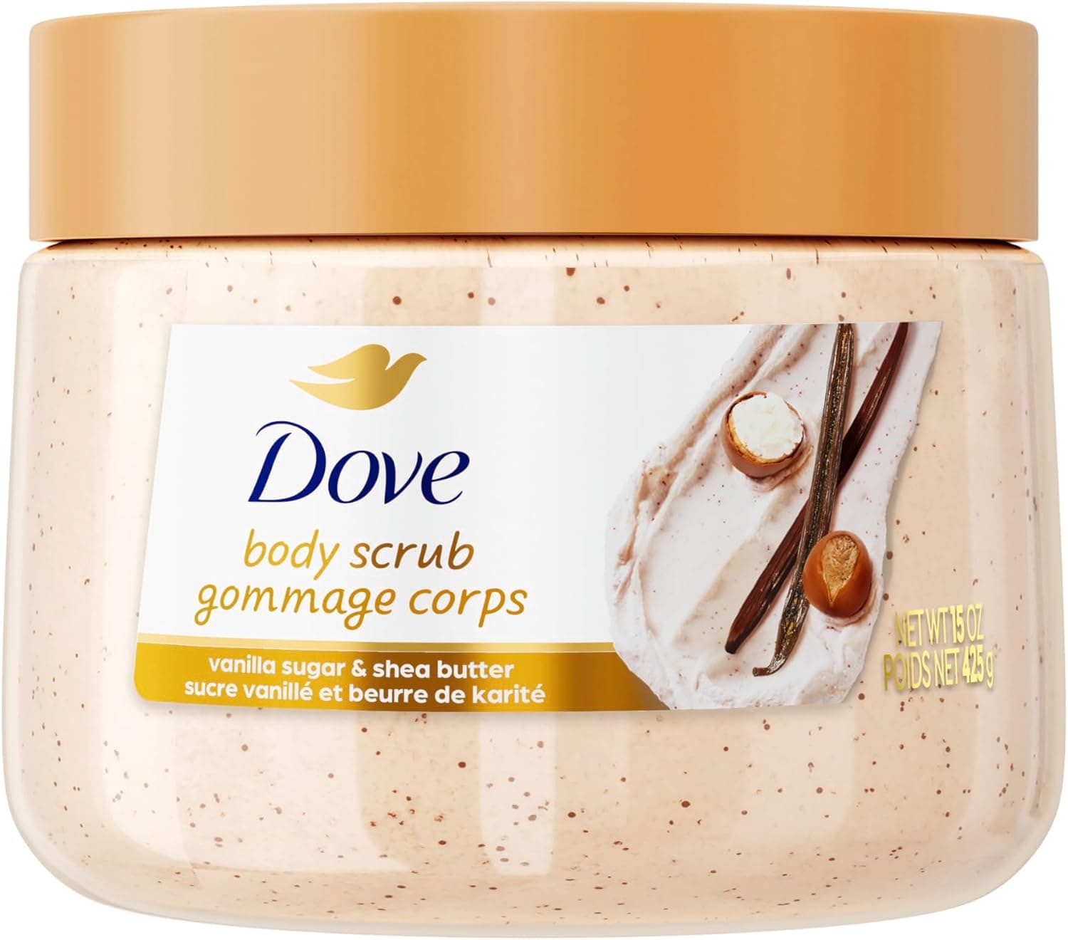 اسکراب بدن Dove با شکر قهوهای و کره نارگیل 15 oz اسکراب بدن Dove با شکر قهوهای و کره نارگیل 15 oz