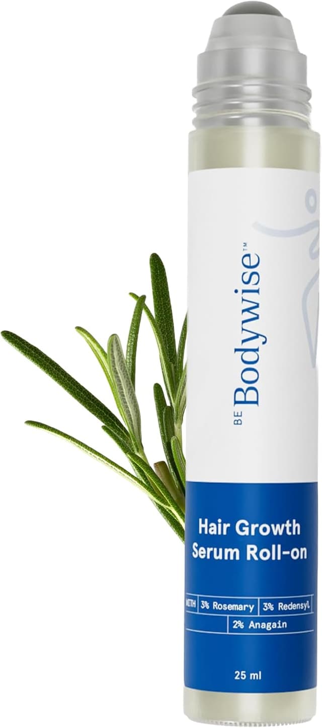 سرم رشد مو زنانه و مردانه Be Bodywise رولآن با 3% رزماری، 3% Redensyl و 2% Anagain، 25 ml سرم رشد مو زنانه و مردانه Be Bodywise رولآن با 3% رزماری، 3% Redensyl و 2% Anagain، 25 ml