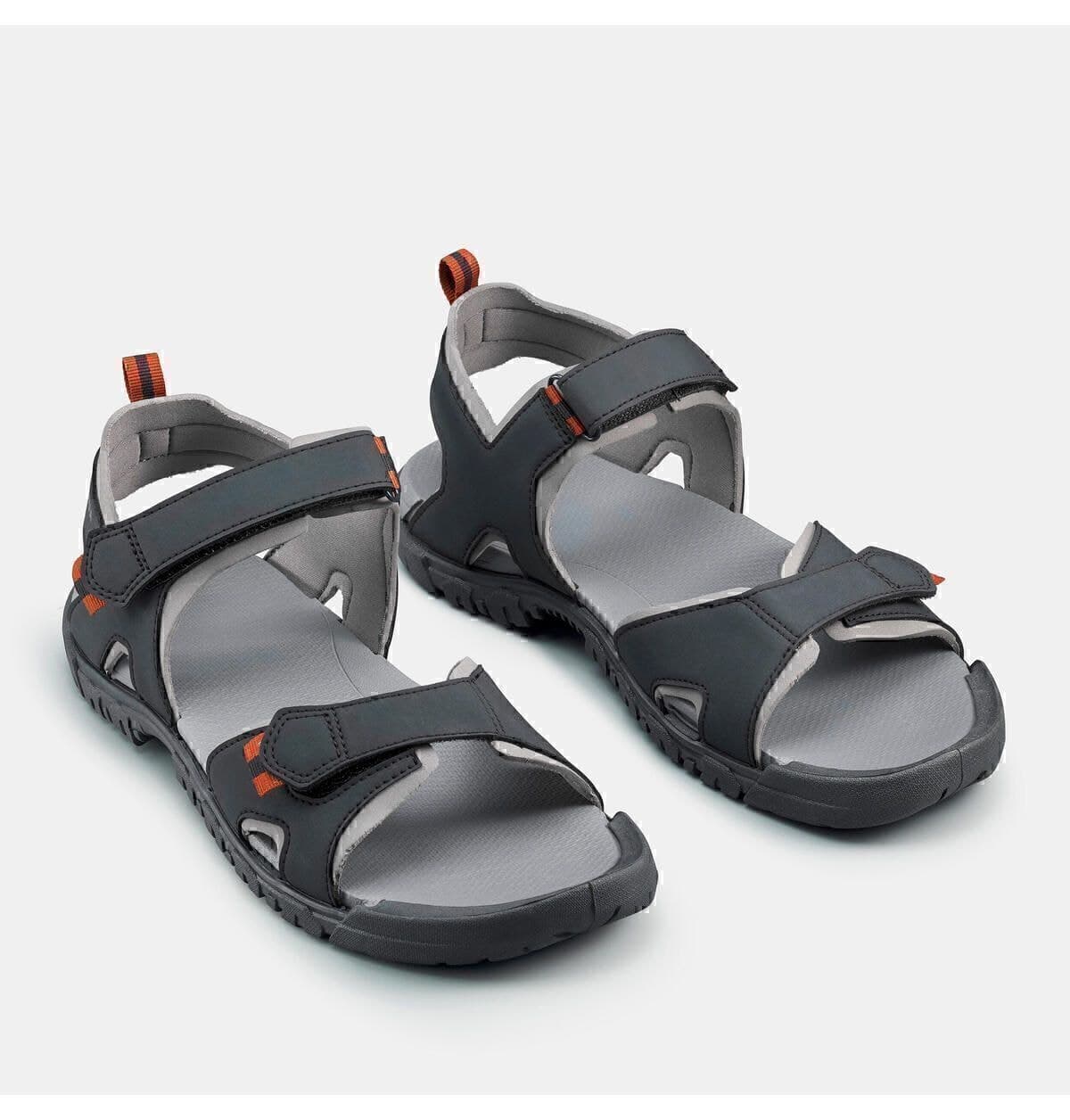 صندل مردانه Decathlon اوتدور خاکستری/نارنجی مدل NH100 صندل مردانه Decathlon اوتدور خاکستری/نارنجی مدل NH100