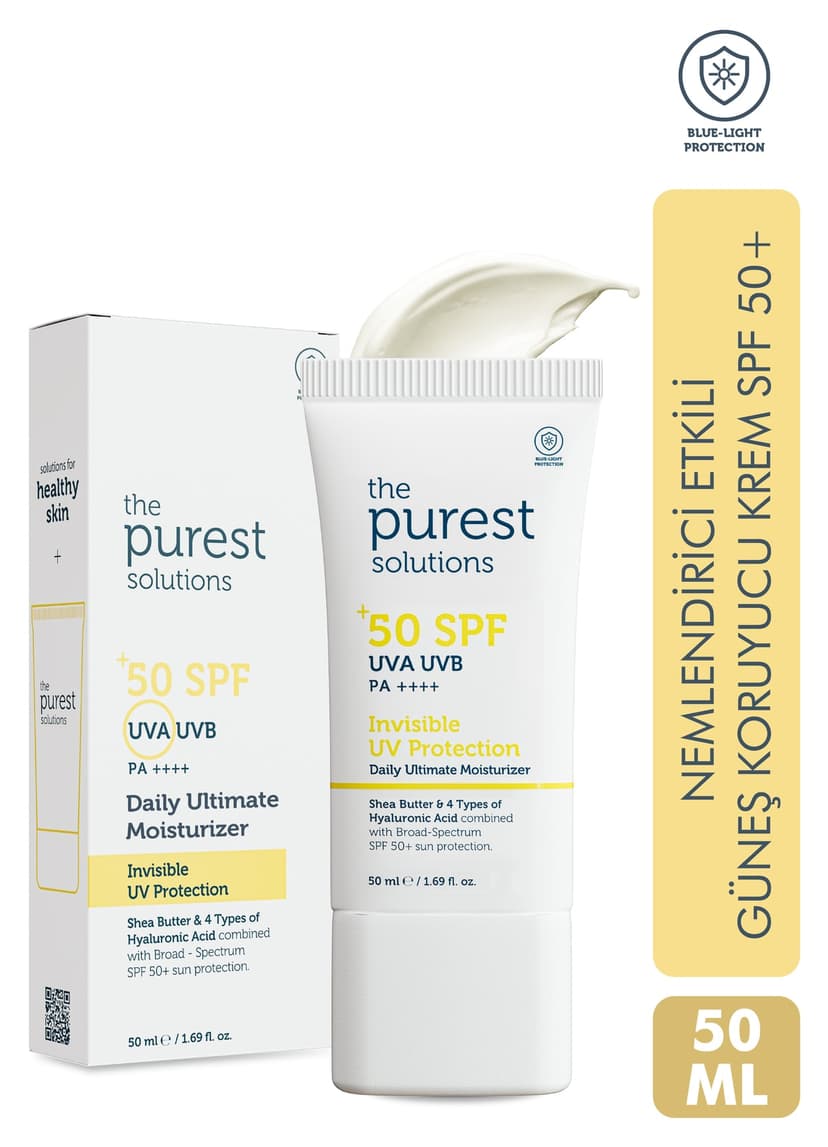 کرم ضدآفتاب The Purest Solutions با محافظت بالا و اثر مرطوبکنندگی SPF 50، 50 ml کرم ضدآفتاب The Purest Solutions با محافظت بالا و اثر مرطوبکنندگی SPF 50، 50 ml