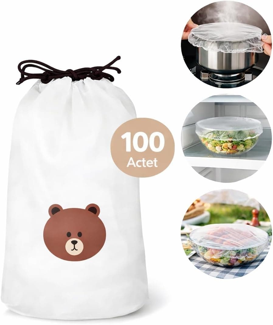 بونه غذا Busstier لاستیکی بسته 100 عددی بونه غذا Busstier لاستیکی بسته 100 عددی