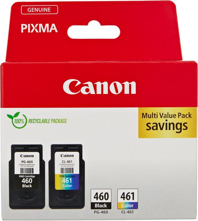 کارتریج جوهر چندرنگ Canon مدل PG 460 CL 461 EMB کارتریج جوهر چندرنگ Canon مدل PG 460 CL 461 EMB