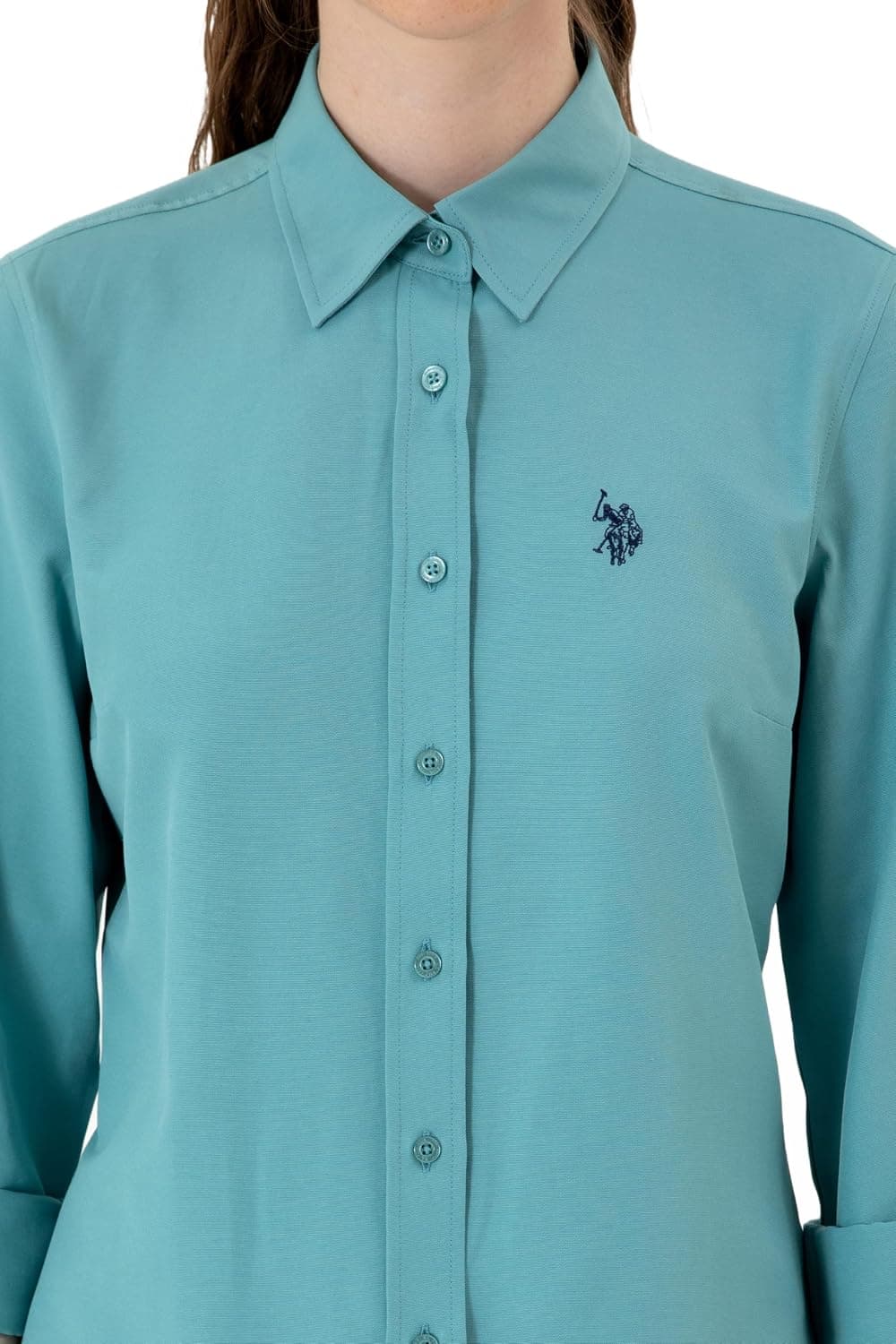 پیراهن زنانه U.S. Polo Assn. شتری بیسیک مدل 50316711-VR015 پیراهن زنانه U.S. Polo Assn. شتری بیسیک مدل 50316711-VR015