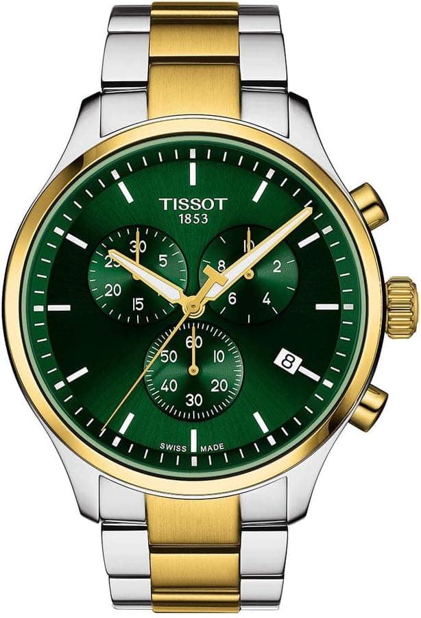 ساعت مچی مردانه Tissot Chrono XL کژوال فولادی ضدزنگ خاکستری و طلایی مدل T1166172209100 ساعت مچی مردانه Tissot Chrono XL کژوال فولادی ضدزنگ خاکستری و طلایی مدل T1166172209100