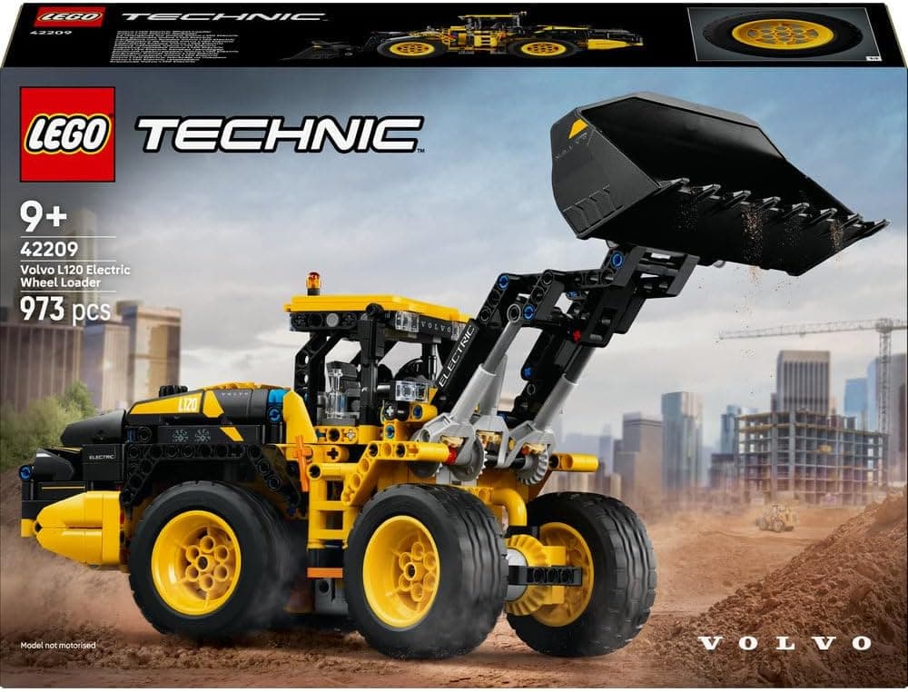 لگو 42209 مدل تکنیک بارگیر چرخدار برقی Volvo L120 لگو 42209 مدل تکنیک بارگیر چرخدار برقی Volvo L120
