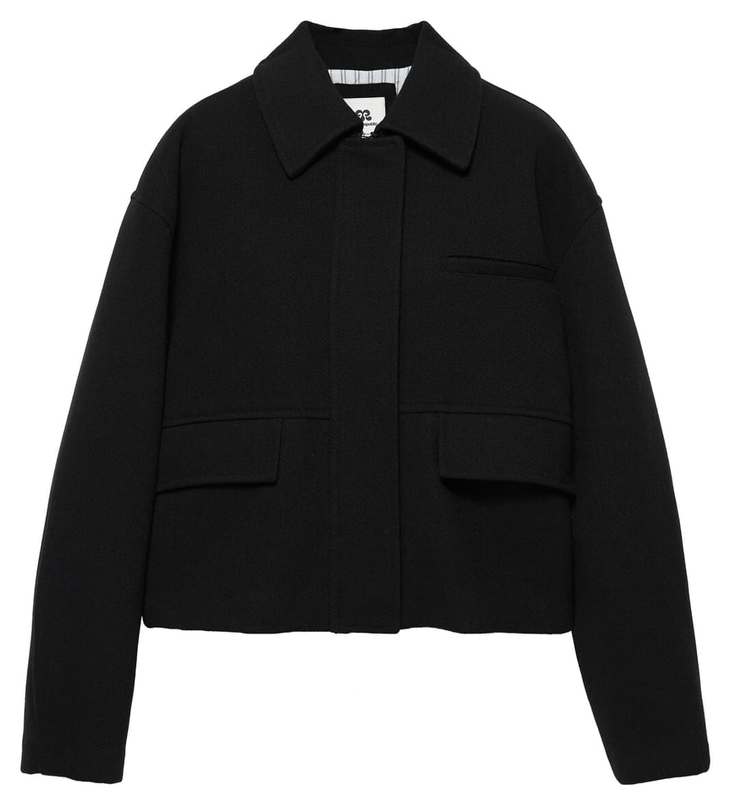 کت زنانه Pull & Bear از جنس Kaşe کت زنانه Pull & Bear از جنس Kaşe