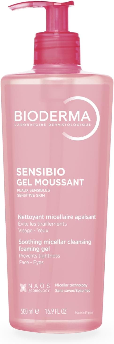 ژل پاککننده صورت Bioderma Sensibio Foaming Gel Micellar مرطوبکننده پوست حساس و نرمال ژل پاککننده صورت Bioderma Sensibio Foaming Gel Micellar مرطوبکننده پوست حساس و نرمال