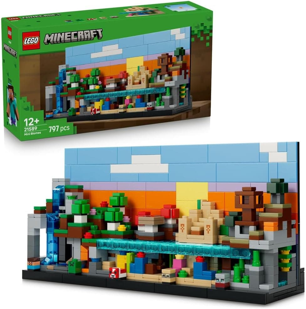 لگو مدل Minecraft Mini Biomes 21589 لگو مدل Minecraft Mini Biomes 21589