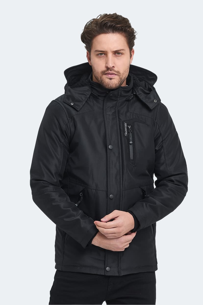 کاپشن مردانه Slazenger مشکی مدل HANKIN کاپشن مردانه Slazenger مشکی مدل HANKIN