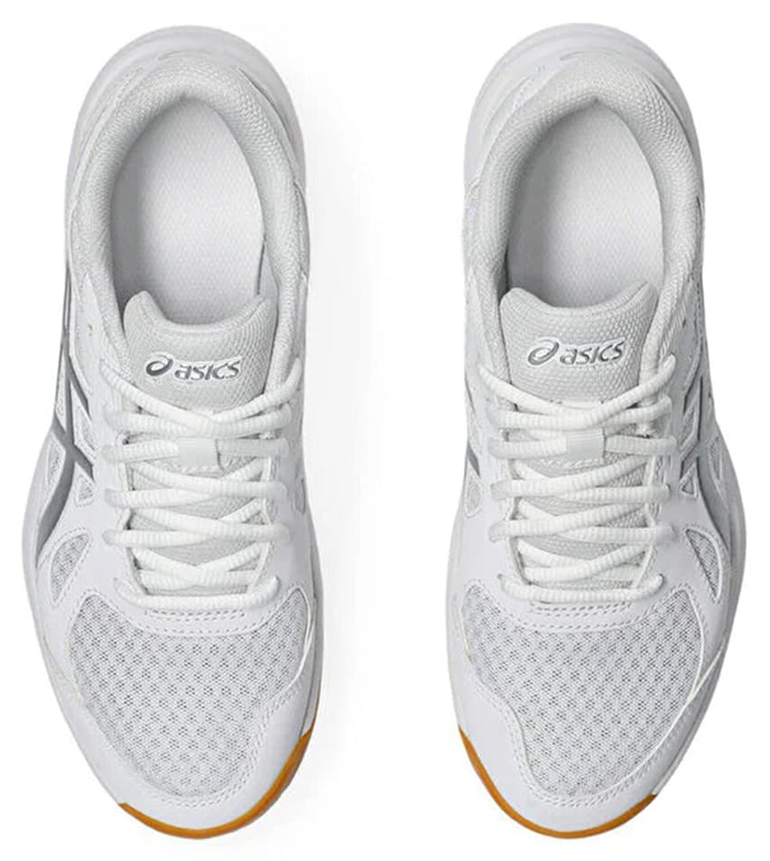 کفش والیبال زنانه Asics سفید مدل Upcourt 6 کفش والیبال زنانه Asics سفید مدل Upcourt 6