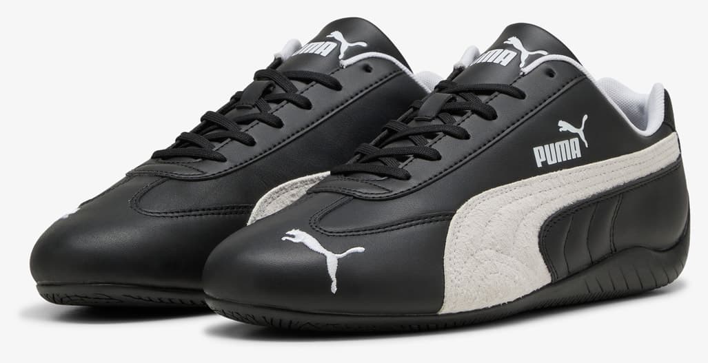 کفش اسنیکر یونیسکس بزرگسال Puma چرمی مدل Speedcat کفش اسنیکر یونیسکس بزرگسال Puma چرمی مدل Speedcat