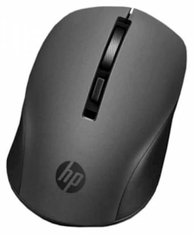 موس بیسیم بیصدای HP مشکی با فرکانس 2.4 GHz و دقت 1600 DPI مدل S1000 Plus موس بیسیم بیصدای HP مشکی با فرکانس 2.4 GHz و دقت 1600 DPI مدل S1000 Plus