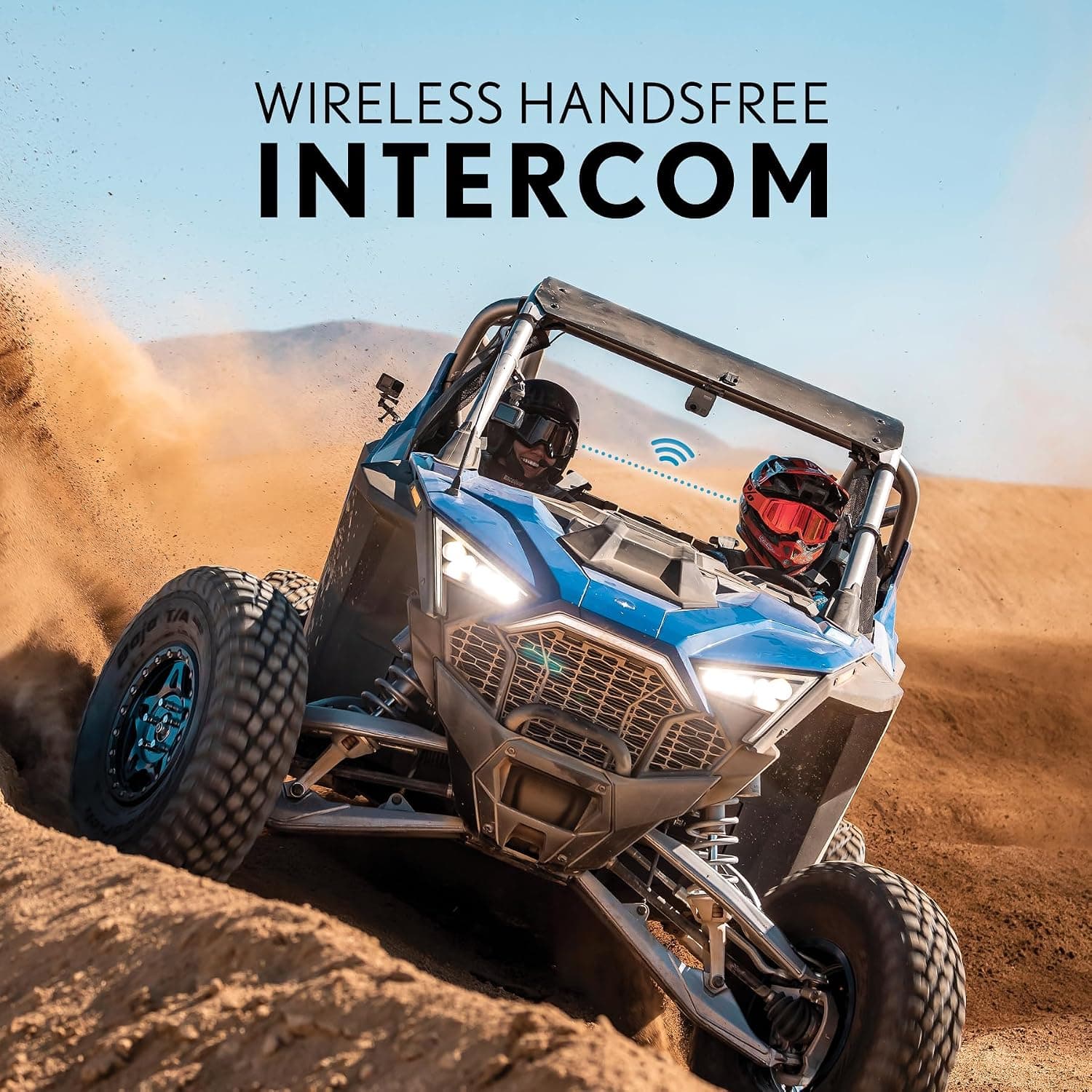 سیستم ارتباطی Cardo PACKTALK Edge برای ORV، اسنوموبیل، Side x Side ATV دوتایی مشکی سیستم ارتباطی Cardo PACKTALK Edge برای ORV، اسنوموبیل، Side x Side ATV دوتایی مشکی