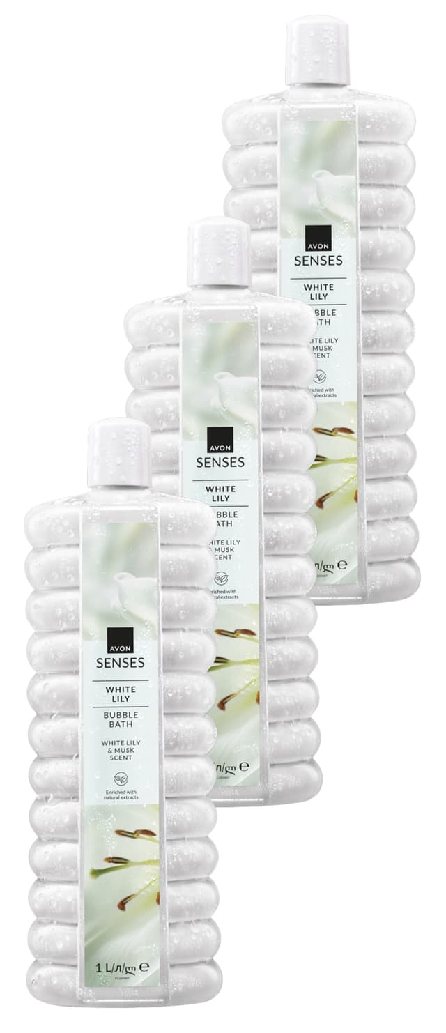 فوم حمام Avon رایحه زنبق 1 Lt ست سهتایی فوم حمام Avon رایحه زنبق 1 Lt ست سهتایی