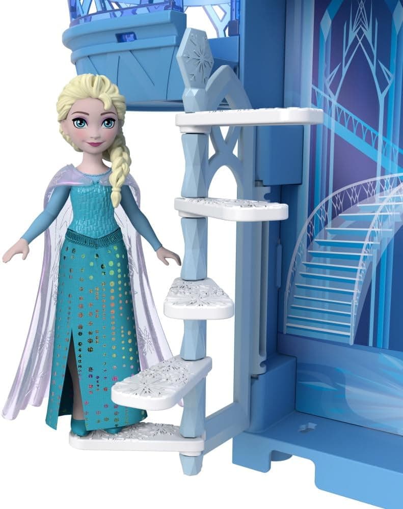 عروسک کوچک و ست بازی Mattel Frozen Elsa عروسک کوچک و ست بازی Mattel Frozen Elsa