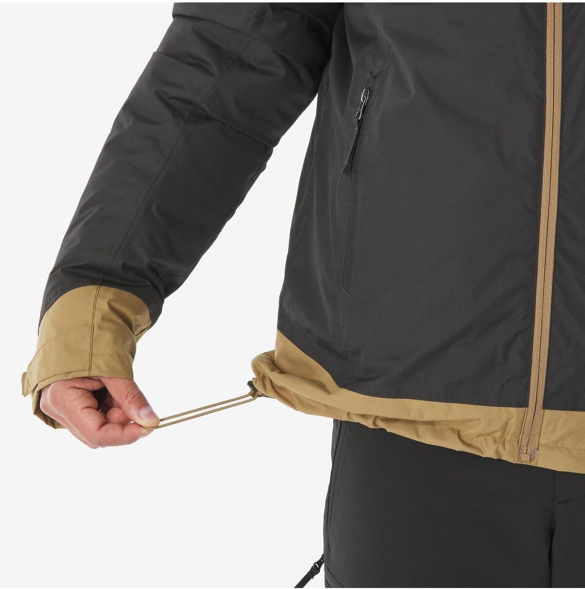 کاپشن کوهنوردی ضدآب مردانه Decathlon Quechua قهوهای مدل NH500-10 °C، سایز S کاپشن کوهنوردی ضدآب مردانه Decathlon Quechua قهوهای مدل NH500-10 °C، سایز S