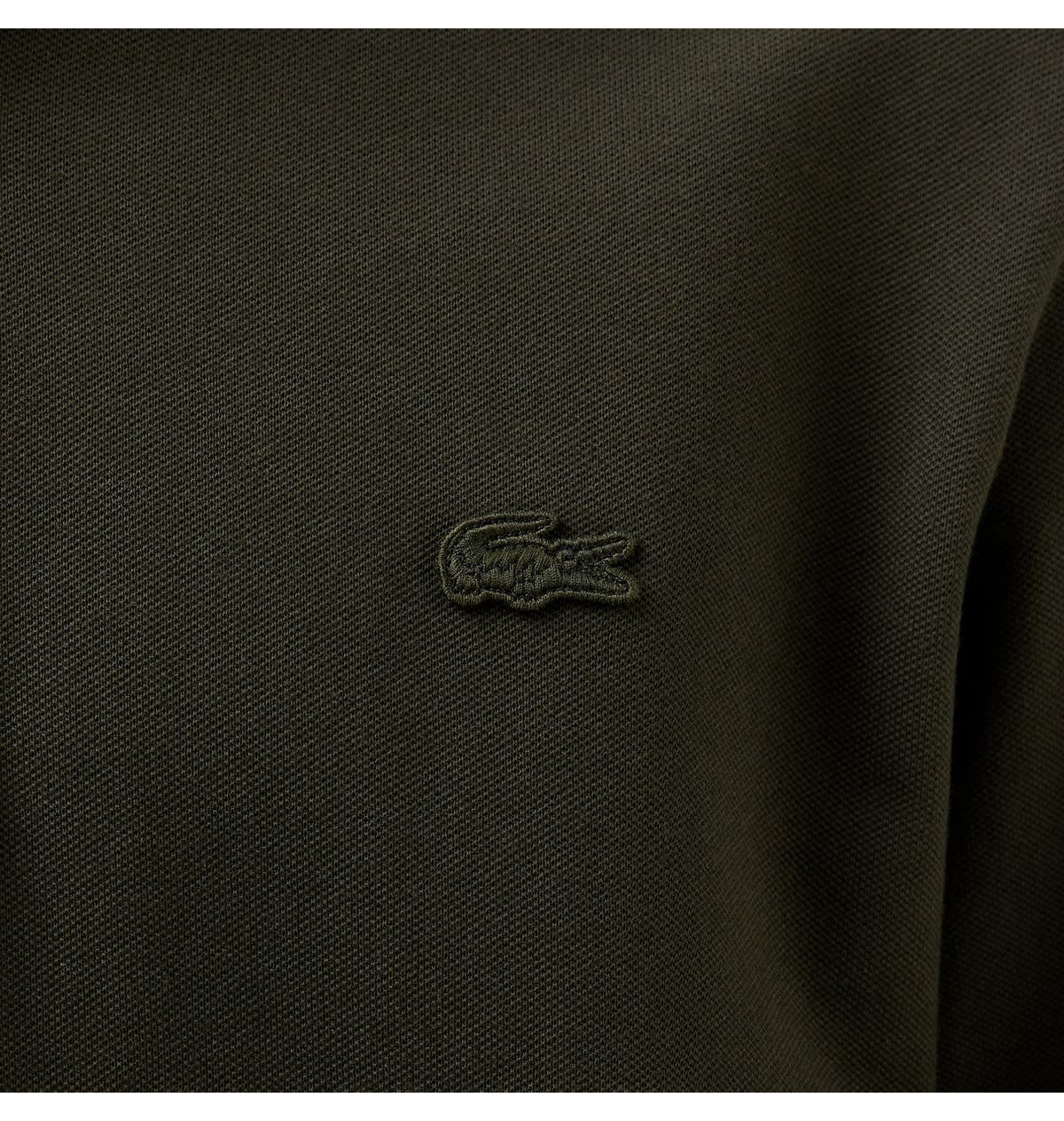 پولو مردانه Lacoste فیت معمولی آستین بلند خاکی مدل Paris پولو مردانه Lacoste فیت معمولی آستین بلند خاکی مدل Paris