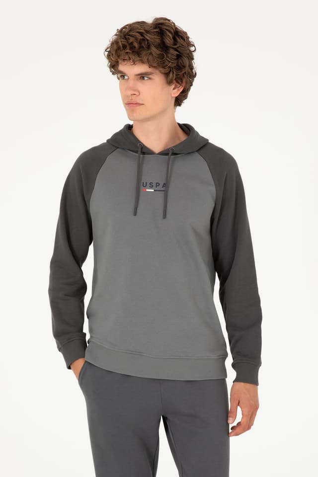 سوئیشرت مردانه U.S. Polo Assn. خاکستری مدل 50293358-VR024 سوئیشرت مردانه U.S. Polo Assn. خاکستری مدل 50293358-VR024