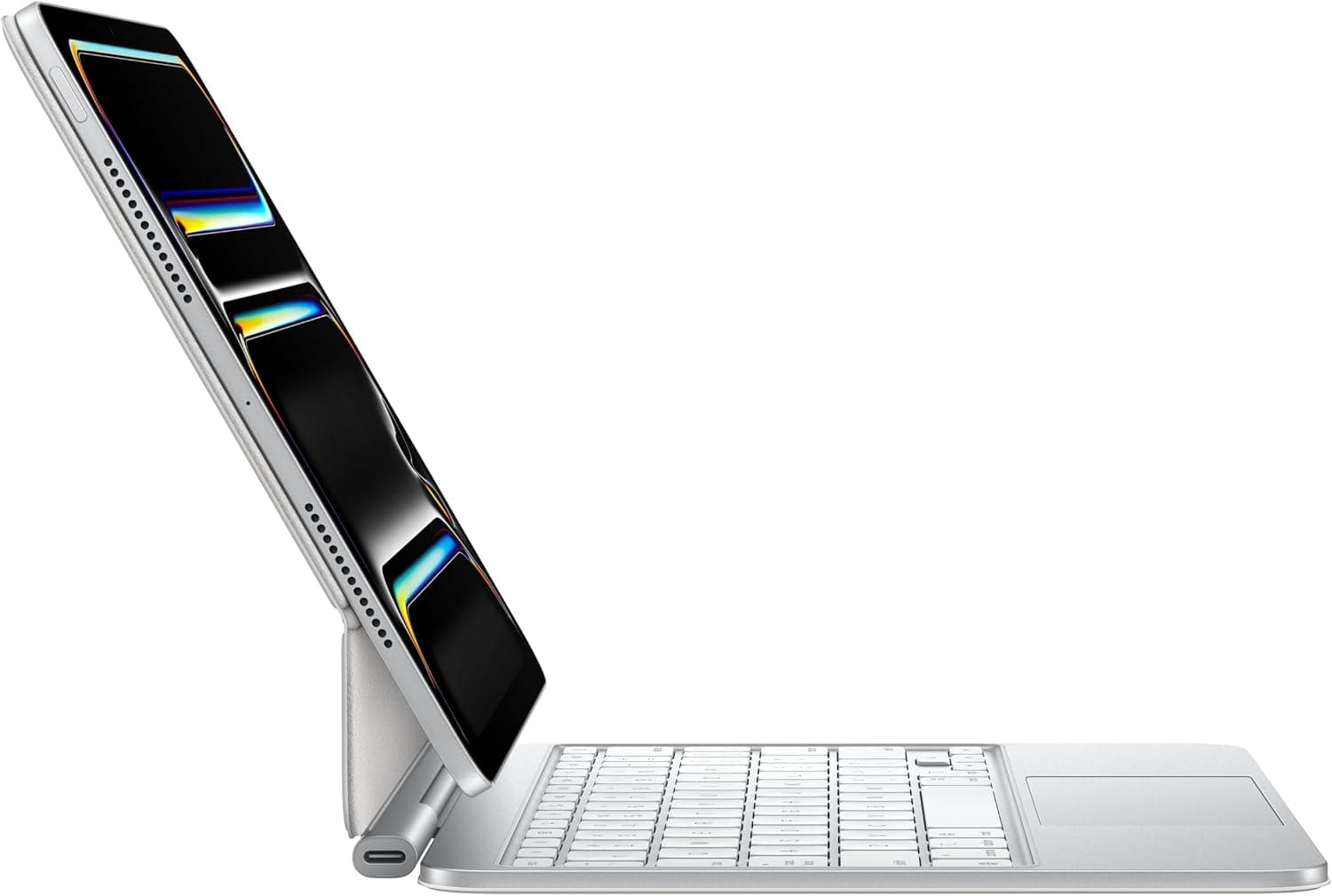 کیف کیبورد Apple Magic Keyboard برای iPad Pro 11 اینچ (M4) سفید کیف کیبورد Apple Magic Keyboard برای iPad Pro 11 اینچ (M4) سفید