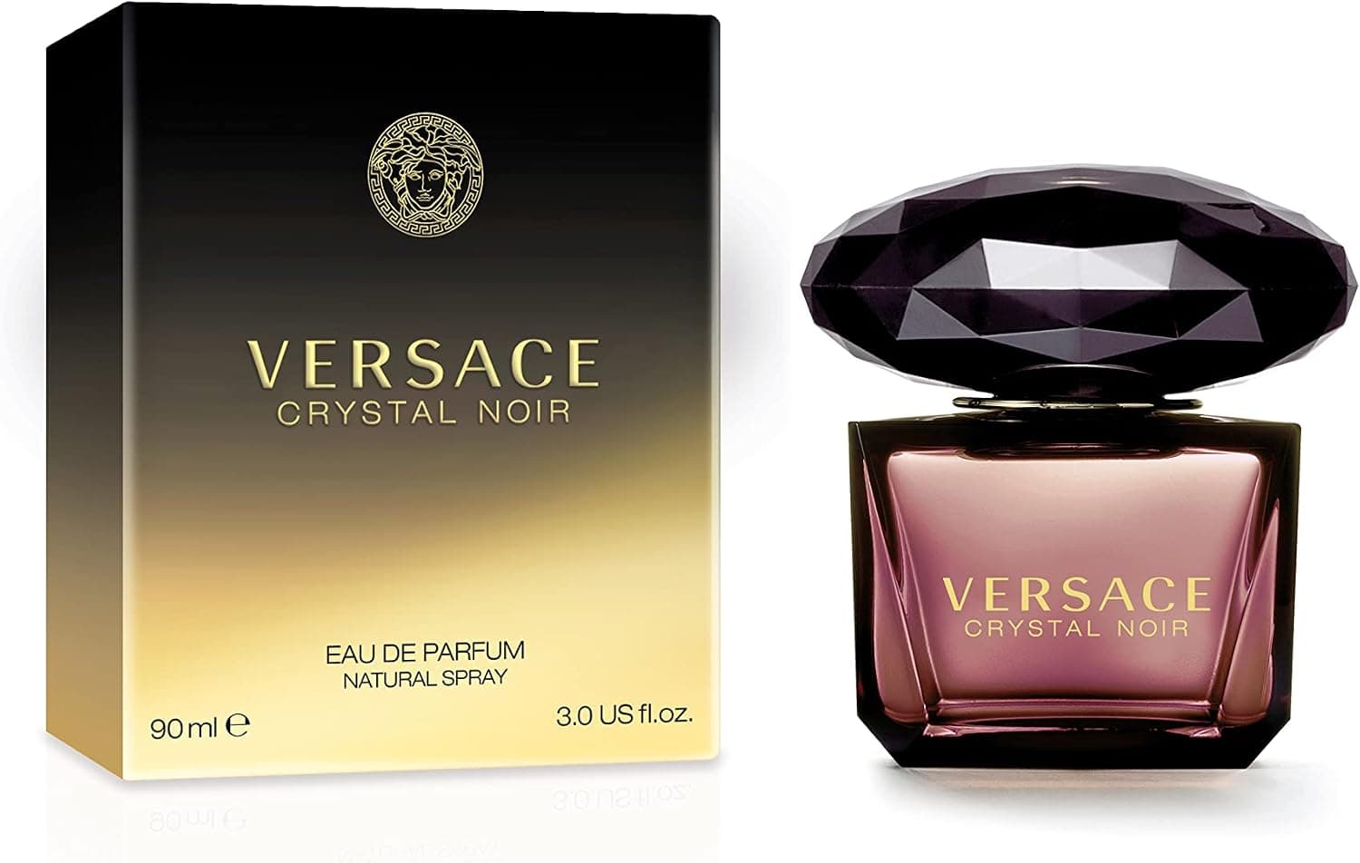عطر زنانه Versace Crystal Noir EDP 90 ml عطر زنانه Versace Crystal Noir EDP 90 ml