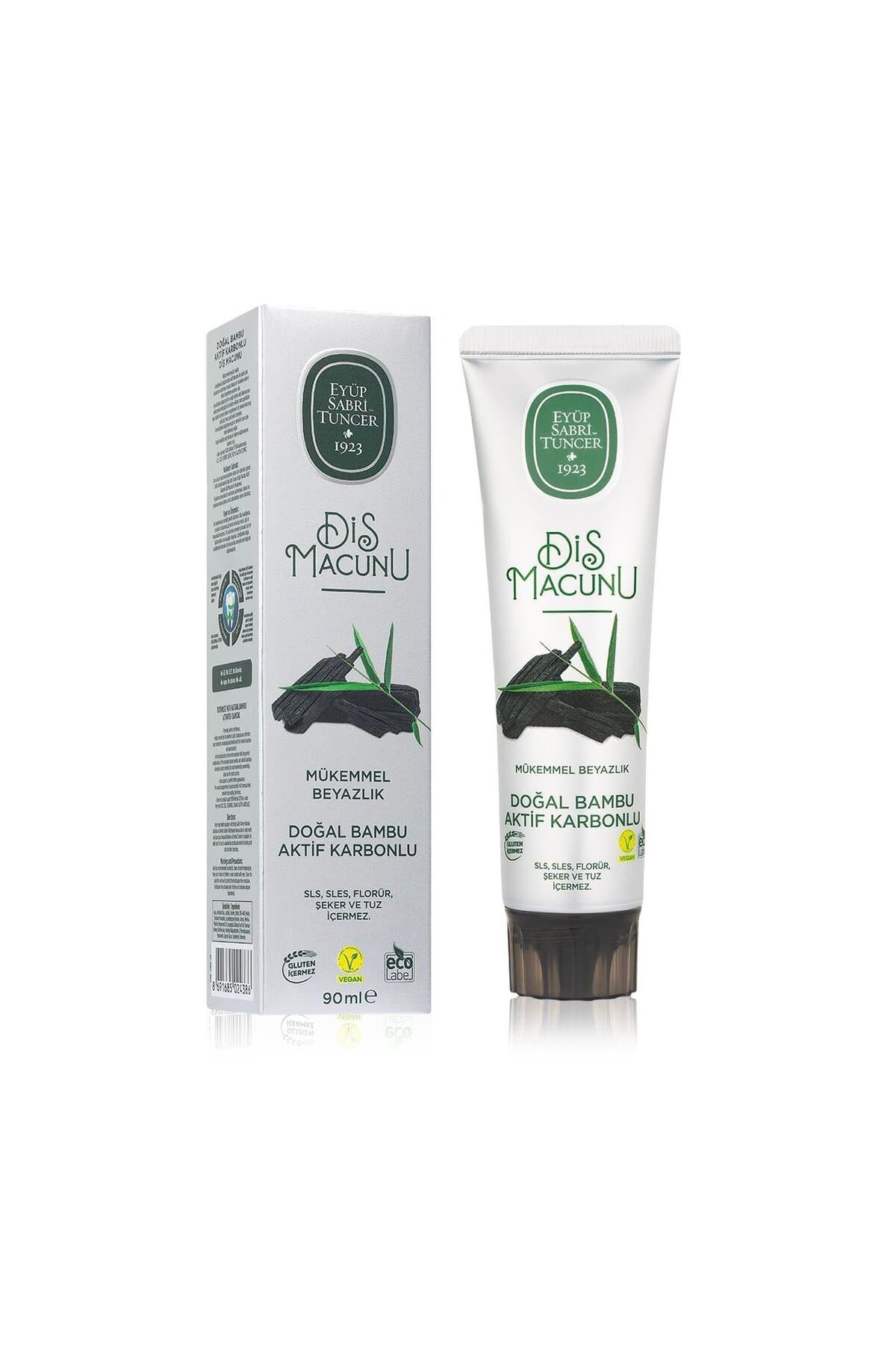 خمیردندان Eyüp Sabri Tuncer طبیعی با کربن بامبو 90 ml خمیردندان Eyüp Sabri Tuncer طبیعی با کربن بامبو 90 ml