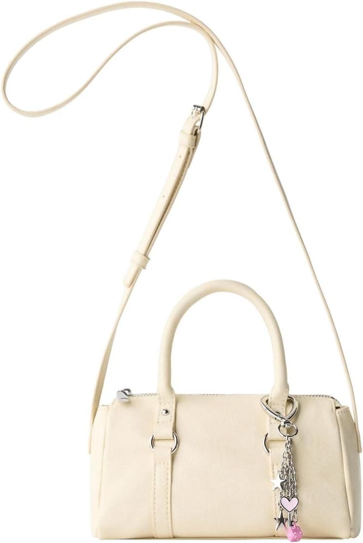 کیف دخترانه Zara با آویز تزئینی و بند ضربدری کیف دخترانه Zara با آویز تزئینی و بند ضربدری