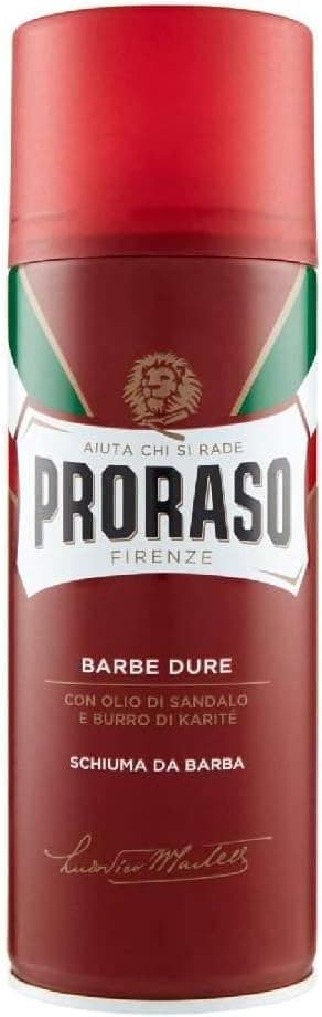 فوم اصلاح Proraso حاوی عصاره چوب صندل 300ml فوم اصلاح Proraso حاوی عصاره چوب صندل 300ml