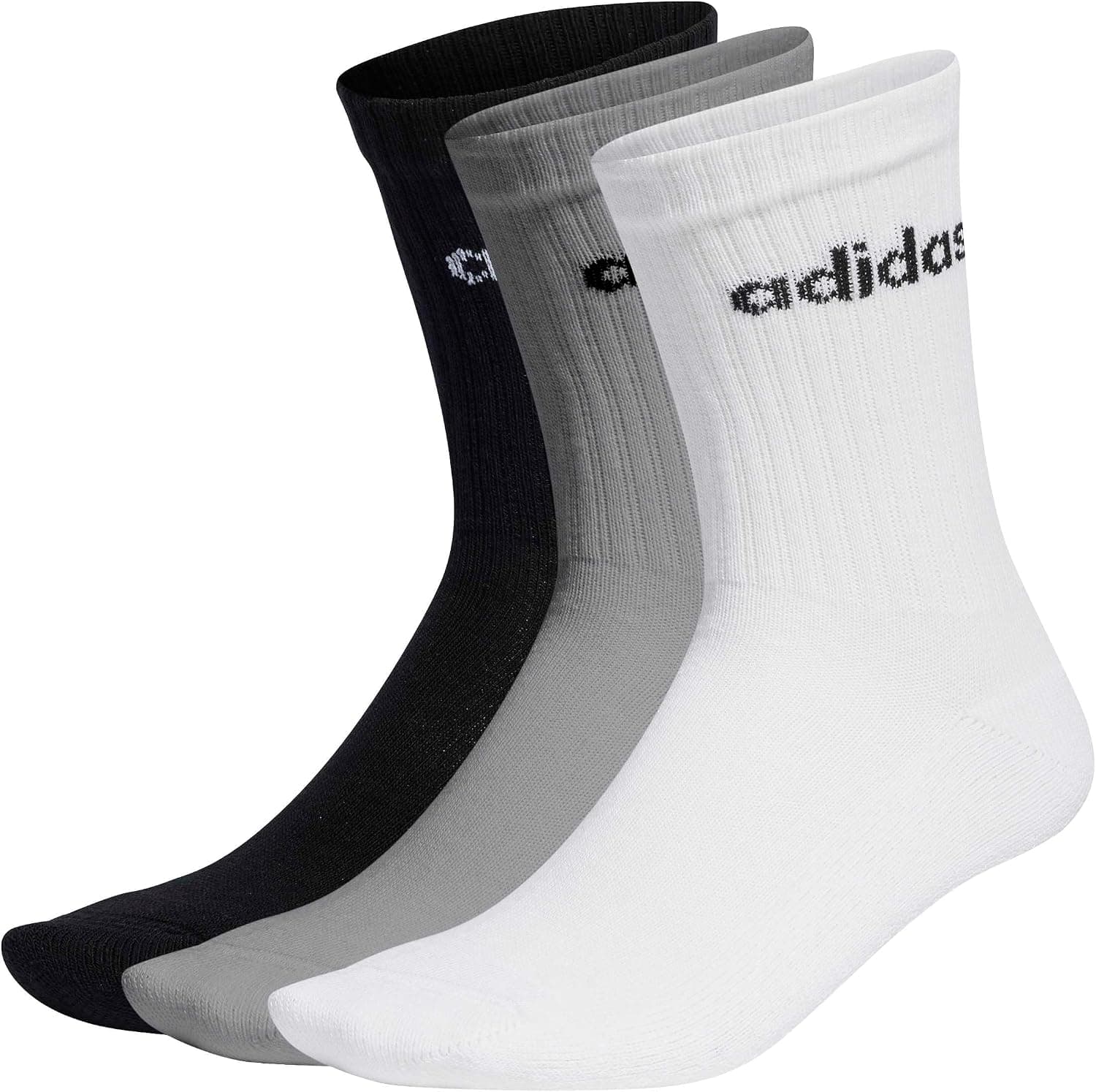 جوراب adidas خط LINEAR CREW بالشتکدار بسته 3 جفتی جوراب adidas خط LINEAR CREW بالشتکدار بسته 3 جفتی