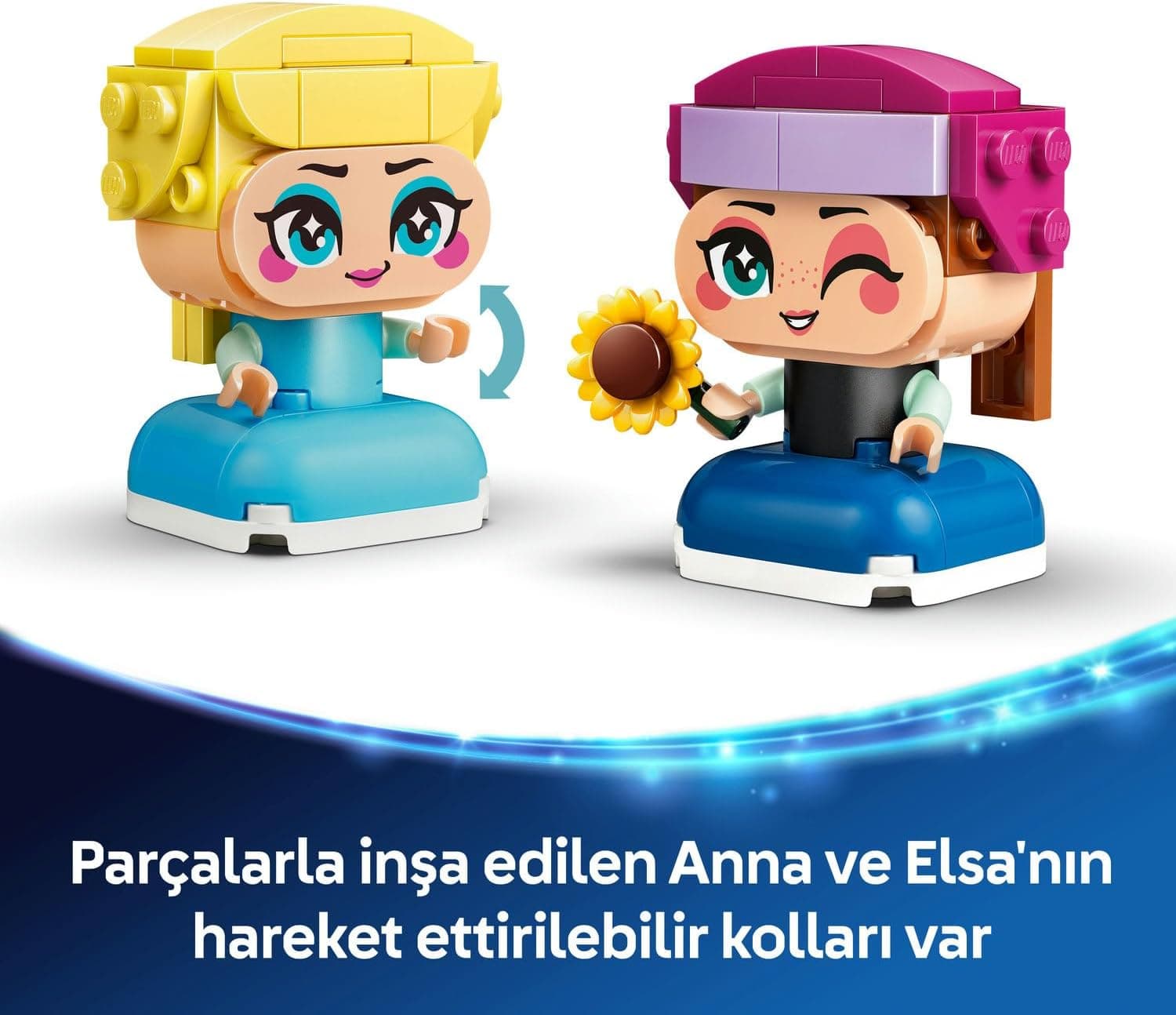 لگو Disney Princess سرزمین یخزده مینی آنا و السا مدل 43284 لگو Disney Princess سرزمین یخزده مینی آنا و السا مدل 43284