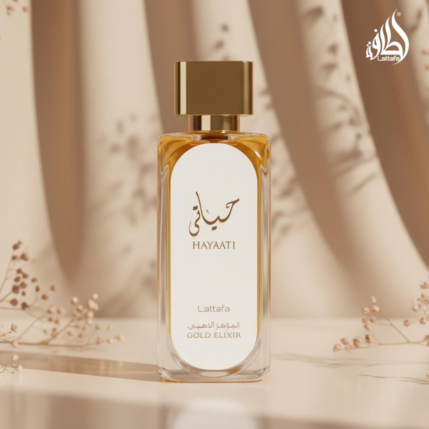 ادو پرفیوم یونیسکس Lattafa Hayaati Gold Elixir، 100 ml ادو پرفیوم یونیسکس Lattafa Hayaati Gold Elixir، 100 ml