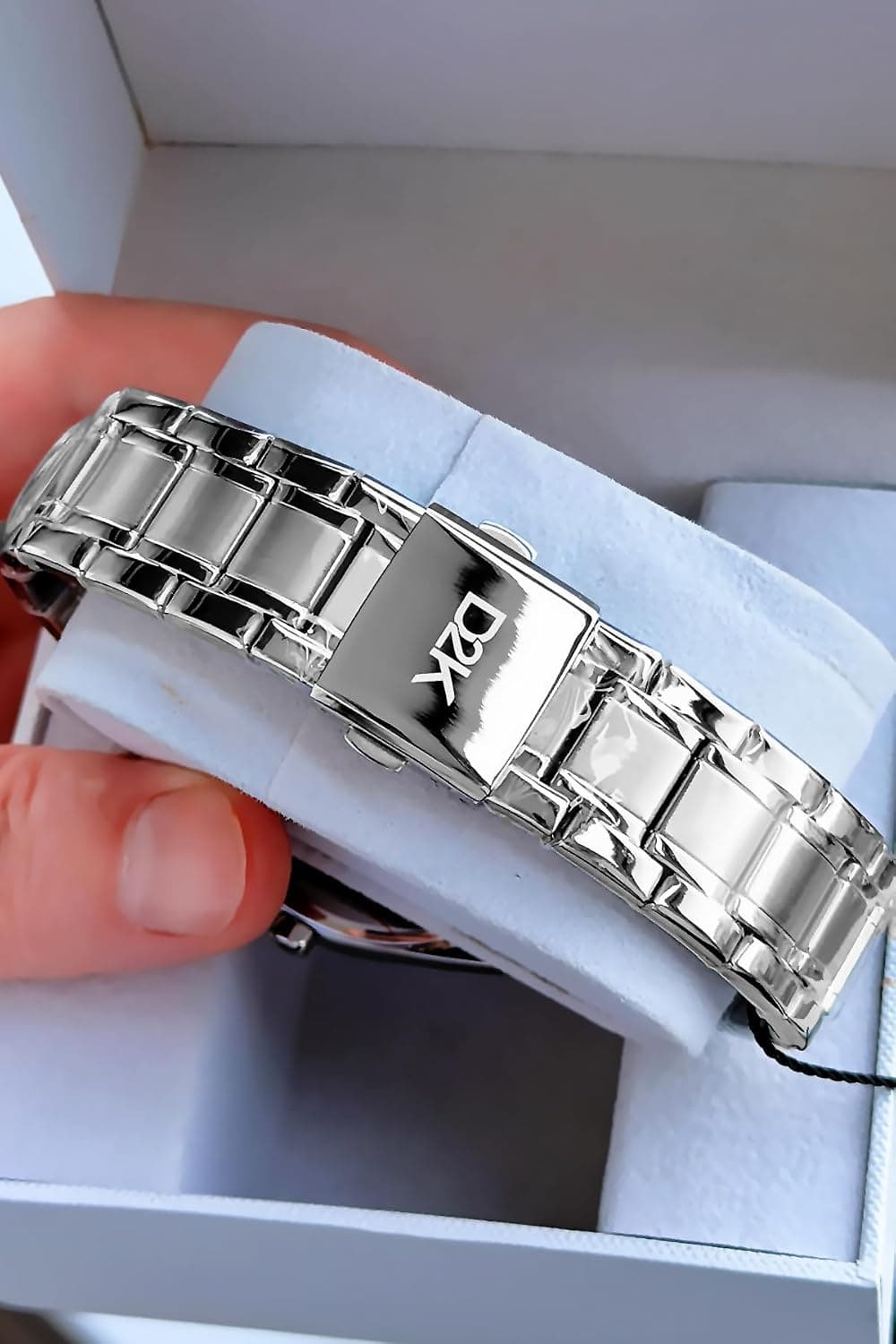 ساعت مچی مردانه Daniel Klein بند فولادی نقرهای مشکی ضد آب مدل DKE2157 ساعت مچی مردانه Daniel Klein بند فولادی نقرهای مشکی ضد آب مدل DKE2157