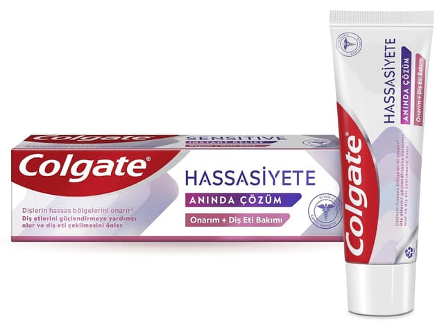 خمیردندان Colgate رفع فوری حساسیت، ترمیم و مراقبت از لثه 75Ml خمیردندان Colgate رفع فوری حساسیت، ترمیم و مراقبت از لثه 75Ml