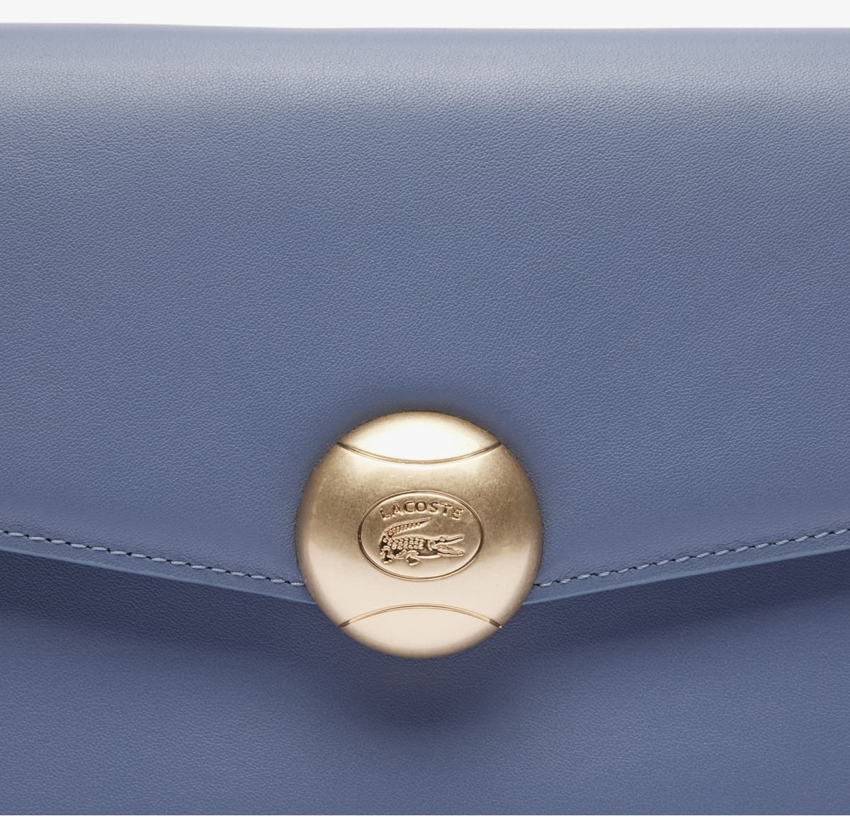 کیف دوشی زنانه Lacoste چرمی آبی مدل Tennis Bliss کیف دوشی زنانه Lacoste چرمی آبی مدل Tennis Bliss