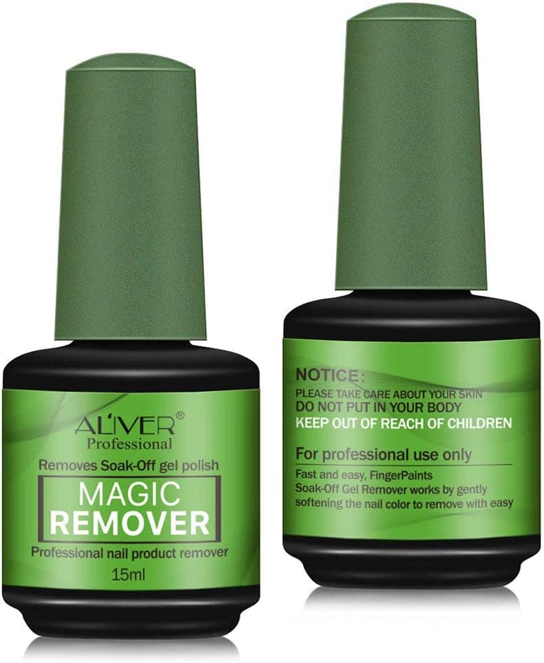 محلول پاککننده لاک ناخن ALIVER 2Pack مناسب لاک ژل در 3-5 دقیقه سبز محلول پاککننده لاک ناخن ALIVER 2Pack مناسب لاک ژل در 3-5 دقیقه سبز