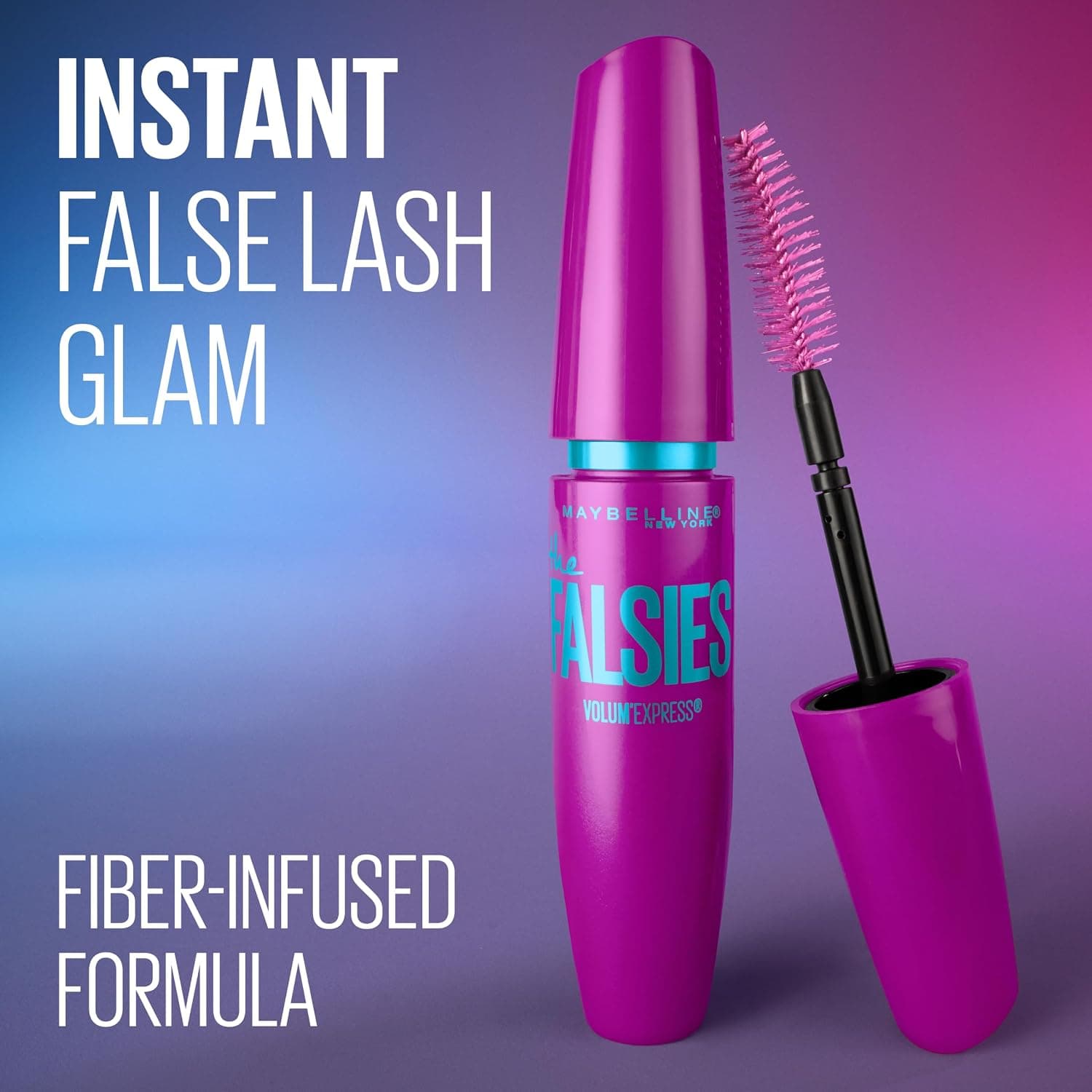 ریمل ضدآب حجمدهنده MAYBELLINE مدل Volume Express The Falsies رنگ مشکی بسیار پررنگ ریمل ضدآب حجمدهنده MAYBELLINE مدل Volume Express The Falsies رنگ مشکی بسیار پررنگ