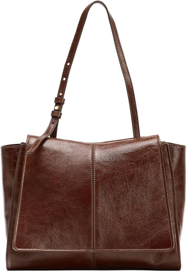 کیف توت زنانه Zara چرمی مینی دو جیبه قهوهای مدل Z1 کیف توت زنانه Zara چرمی مینی دو جیبه قهوهای مدل Z1