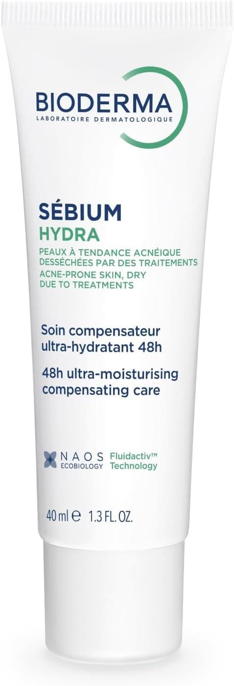 کرم مرطوبکننده و آرامبخش Bioderma Sébium Hydra حاوی سرامید برای درمان خشککننده آکنه 40 ml کرم مرطوبکننده و آرامبخش Bioderma Sébium Hydra حاوی سرامید برای درمان خشککننده آکنه 40 ml