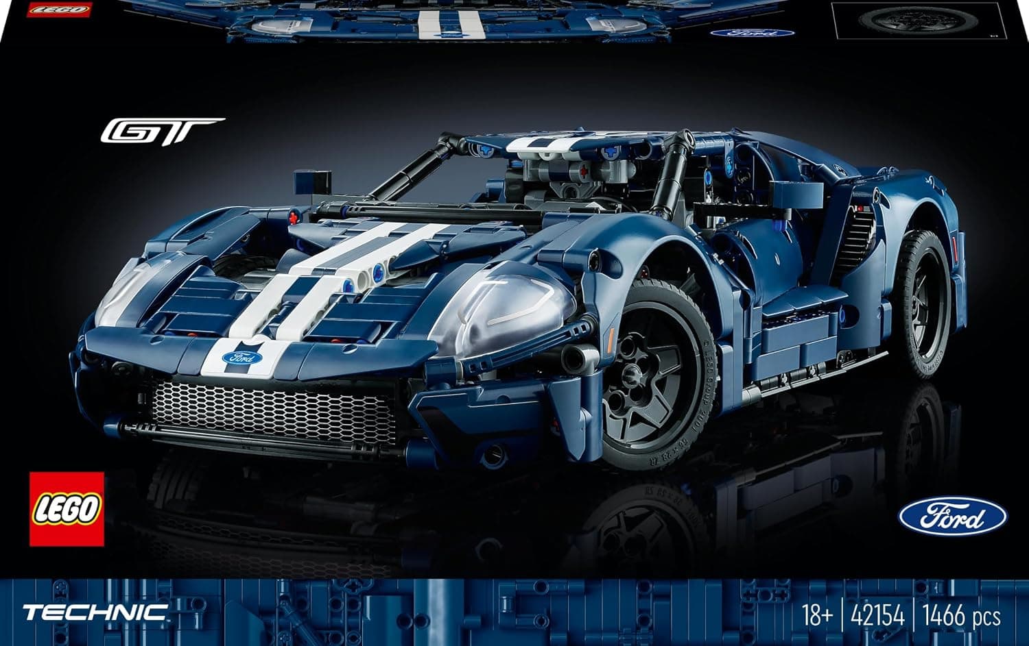 لگو Technic Ford GT 2022 مدل 42154 لگو Technic Ford GT 2022 مدل 42154