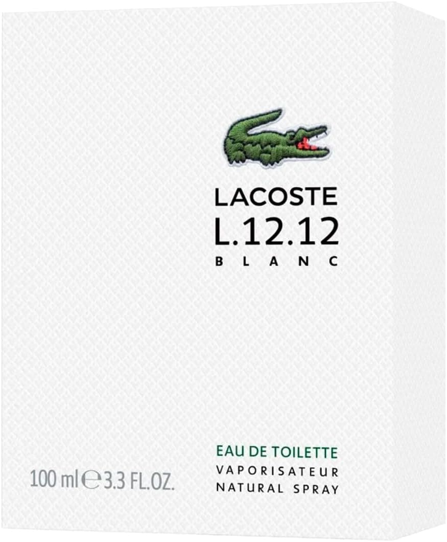 عطر مردانه Eau De Lacoste L 12 12 Blanc EDT 100 ml عطر مردانه Eau De Lacoste L 12 12 Blanc EDT 100 ml