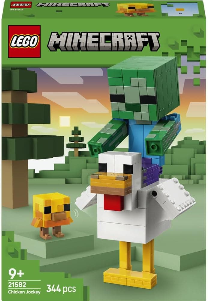 لگو Minecraft مدل 21582 Chicken Jockey لگو Minecraft مدل 21582 Chicken Jockey
