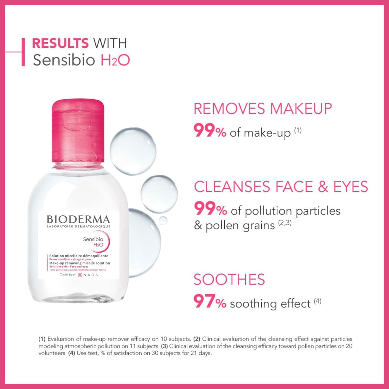 آب میسلار Bioderma مدل Sensibio H2o 100ml آب میسلار Bioderma مدل Sensibio H2o 100ml